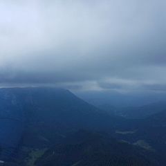 Flugwegposition um 09:21:34: Aufgenommen in der Nähe von Gemeinde Gutenstein, Österreich in 1446 Meter
